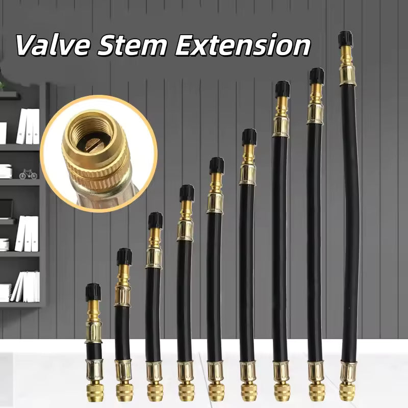 Flexible Tire Valve Extender Hose – Easy Access for Hard-to-Reach Tire Valves