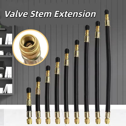 Flexible Tire Valve Extender Hose – Easy Access for Hard-to-Reach Tire Valves