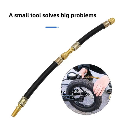 Flexible Tire Valve Extender Hose – Easy Access for Hard-to-Reach Tire Valves