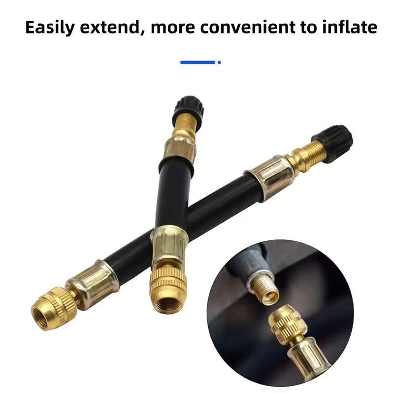 Flexible Tire Valve Extender Hose – Easy Access for Hard-to-Reach Tire Valves