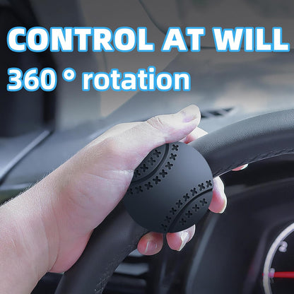 Omini™ 360° Steering Wheel Power Knob – Universal Anti-Slip Driving Spinner